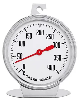 Imagen del producto de Termómetro Oventherm 0 °C a 400 °C, acero inoxidable, termómetro para horno