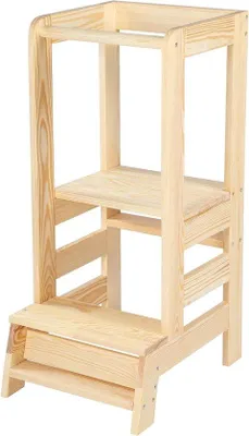 Obrázok produktu pre Vzdelávacie dvierka pre bábätká – drevené kuchynské pomôcky Montessori