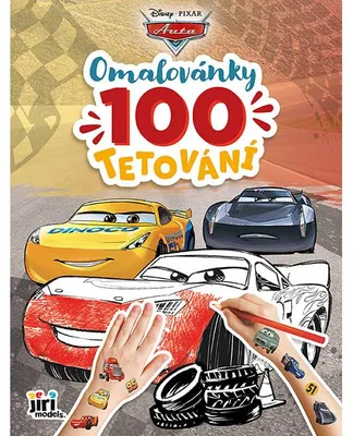 Obrázok produktu pre Omaľovánka a 100 tetovaní na autá - autá