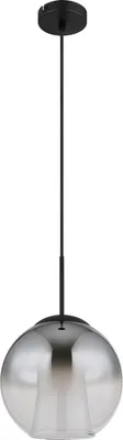 Produktbild von Globo Lighting Hängeleuchte Metall schwarz matt, 1x E27