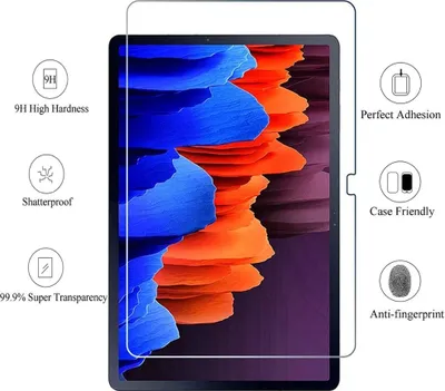 Produktbild von Schutzglas 9H für Samsung Galaxy Tab A9+ Plus 11 2023 SM-X210 / SM-X216 / SM-X218 Bildschirmschutz Anti Kratz Glas 9H Folie Touch - 1x Schutzglas 9H