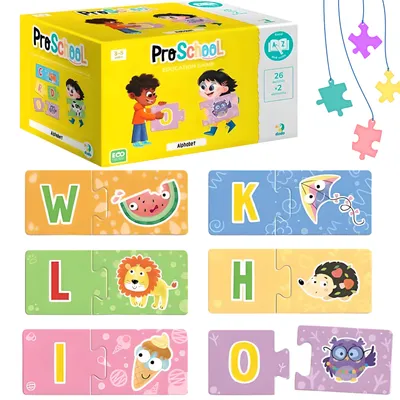 Produktbild von Pädagogisches englisches Alphabetspiel. Das Alphabet auf Englisch für Kleinkinder lernen