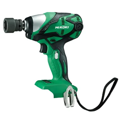 Image de Visseuse à chocs sans fil HiKOKI WR18DSDLW4Z 18 V 1/2 pouce, frein électrique, électronique de régulation, avec clip ceinture et dragonne