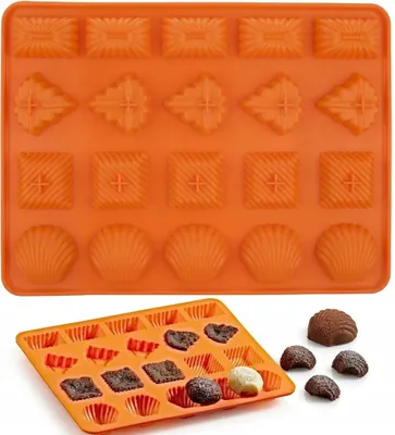 Produktbild von Oldman Silikonform für Pralinen, Eis, Kekse