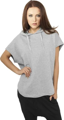 Produktbild von Urban Classics T-Shirt Damen Ladies Sleeveless Terry Hoody grau L