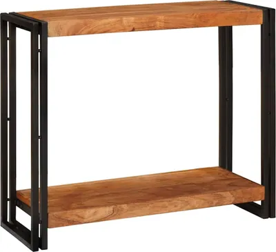 Immagine prodotto di Tavolo consolle 90 x 33 x 75 cm Legno di Acacia Massello