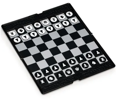 Productafbeelding van Magnetisch reisschaakspel in zakformaat, 20 cm