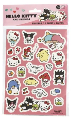 Image de Lot de 70 autocollants Hello Kitty