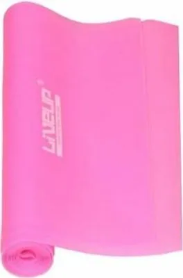 Obrázek produktu pro Aerobic guma posilovací guma 120 x 15 cm růžová rozměr L