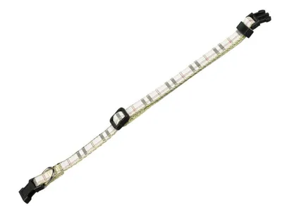 Produktbild von Nobby Halsband Tartan beige, Verstellmöglichkeit: 13-20 cm