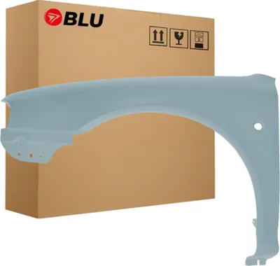 Zdjęcie produktu dla BLU Błotnik pasujący do Skoda Octavia I 1 ( 1U2,1U5 ) 9154 Lewy Srebrny Satin Grau Metallisch | 1997-2010 | Przedni Przód | Lakierowany | Gotowy do montażu | Stal