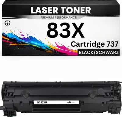 Produktbild von Toner kompatibel für HP CF283X / Cartridge 737(83X) LaserJet Pro MFP M225dn/M225dw/M225rdn LaserJetProM201n/M201dw/M202n/M202dwCanon i-SENSYS