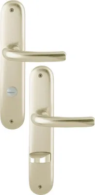 Produktbild von HOPPE Langschild-Garnitur  Tôkyô  Aluminium Neusilber 1710/273P - 8186298