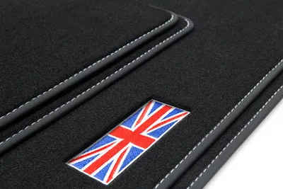 Image de Tapis de sol Union Jack exclusifs adaptés à la Mini 1 I R50 R53, année de construction 2001-2006