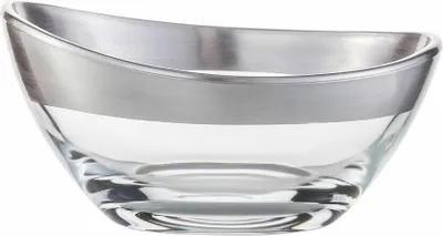 Produktbild von Eisch Schale Puro, Servierschale, Dekoschale, Kristallglas, Silber, 13 cm, 73753413