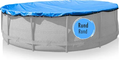Produktbild von Pool Abdeckplane 3,60 m rund, 200g/m²