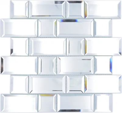 Produktbild von Mosani MOS180-05, Mosaik, Glas, Indoor, Rechteck, 298 mm, 298 mm