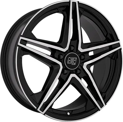 Produktbild von Alufelge Msw Msw 31 8.5X19 5X112 Et 43 Gloss Black Full Polished