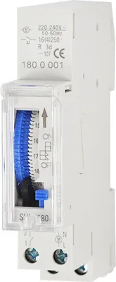 Produktbild von Mechanischer 24-Stunden-Zeitschalter AC 220–240 V, 15-Minuten-Intervall