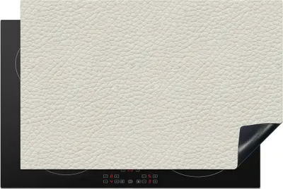 Produktbild von KitchenYeah© Herdabdeckplatte Leder - Textur - Tierhaut , 80x52cm, Küche Deko, Glaskeramikkochfeld Herdabdeckung, Abdeckplatte fùr Kochfeld