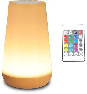 Obrázok produktu pre LED nočná lampa s diaľkovým ovládaním a funkciou nabíjania