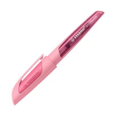 Immagine prodotto di STABILO® 5033/39-41 Stilografica per la scuola EASYbuddy® - pennino per mancini L, rosato, inclusa cartuccia standard
