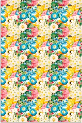Produktbild von MuchoWow® Poster Blumen - Frühling - Collage 60x90 cm - Wanddekoration