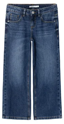 Produktbild von NAME IT Girl Jeans Wide Fit – Größe 152, Dark Blue Denim
