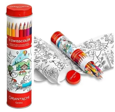 Produktbild von Caran d'ache - Kleurpotlood caran d'ache swisscolor 18 kleuren
