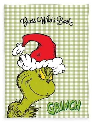 Produktbild von The Grinch Decke  Der Grinch multicolor Standard