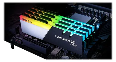 Immagine prodotto di G.Skill TridentZ Neo Series - DDR4 - 32 GB: 4 x 8 GB - DIMM 288-PIN - 3600 MHz / PC4-28800 - CL18 - 1,35 V - senza buffering