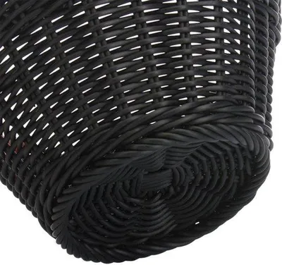 Produktbild von Runde Trendkorb, schwarz, 18 x 10 cm