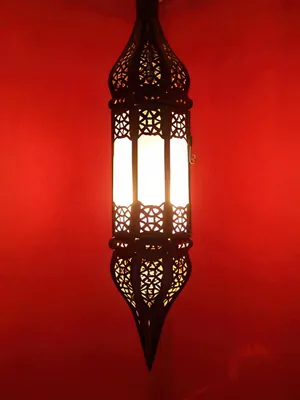 Zdjęcie produktu dla Orientalna lampa sufitowa Rihana biała