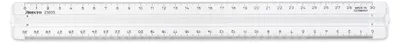Productafbeelding van Aristo Prisma Lineaal 30 cm AR2303399 - transparant, met handgreep