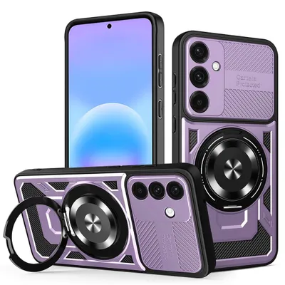 Produktbild von Techsuit - RuggedCam Hülle für Samsung Galaxy A57 5G - lila