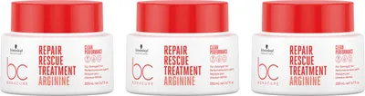 Produktbild von BC Bonacure Repair Rescue Treatment 3x200 ml