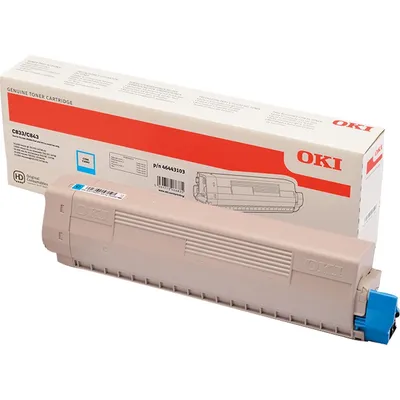 Image de OKI - Cyan - Original - Tonerpatrone - für C833dn, 833n, 843dn (46443103)