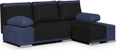Produktbild von Ecksofa mit Schlaffunktion DRED - Schwarz/Grün