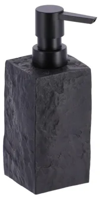 Produktbild von TENDANCE | Seifenspender - Pumpspender - Spenderflasche - 260 ml - schwarz - aus Polyresin - Lotionspender - Badezimmer