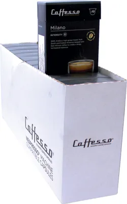 Produktbild von Caffesso Milano PACK 100ks - 100% kompatibilné kapsuly do kávovarov Nespresso, DeLonghi a Krups