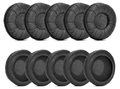 Productafbeelding van 5 paar oorkussens, compatibel met PRO 920 930 935 9450 9460 9465 9470 / 550 headset