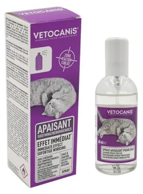 Produktbild von Spray Vetocanis 60 ml Entspannend Katze