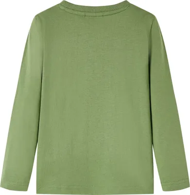 Immagine prodotto di vidaXL Camicia a maniche lunghe per bambini, cachi chiaro 104