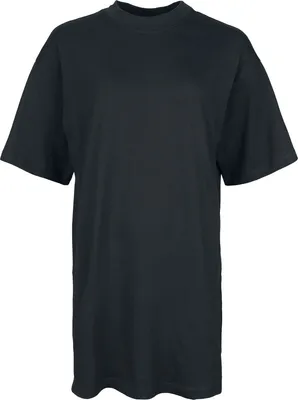 Produktbild von Urban Classics Mittellanges Kleid Damen Ladies Organic Heavy Oversized Tee Dress schwarz L