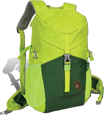 Produktbild von Fabrizio Go Green Rucksack Kinder Bär grün recycelt 28x37 D2ORI222L