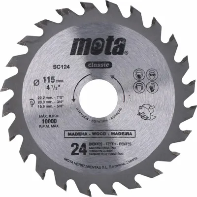 Obrázok produktu pre okružná píla widia 115 mm 24 zubov clp18 sc124p
