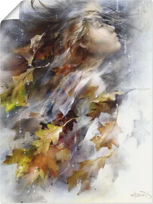 Produktbild von ARTland Poster Herbst Größe: 90x120 cm