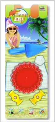 Produktbild von Theo Klein Beach Picnic Obsttorten Set Sandspielzeug 5-teilig - Nr.: 2339