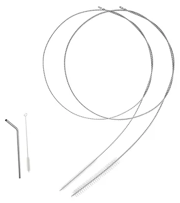 Produktbild von Famanu Reinigungsbürsten-Set für enge Räume - 2-teilig, 1 m