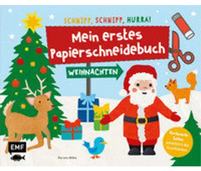 Immagine prodotto di Mein erstes Papierschneidebuch - Weihnachten - Schnipp, schnipp, hurra!
